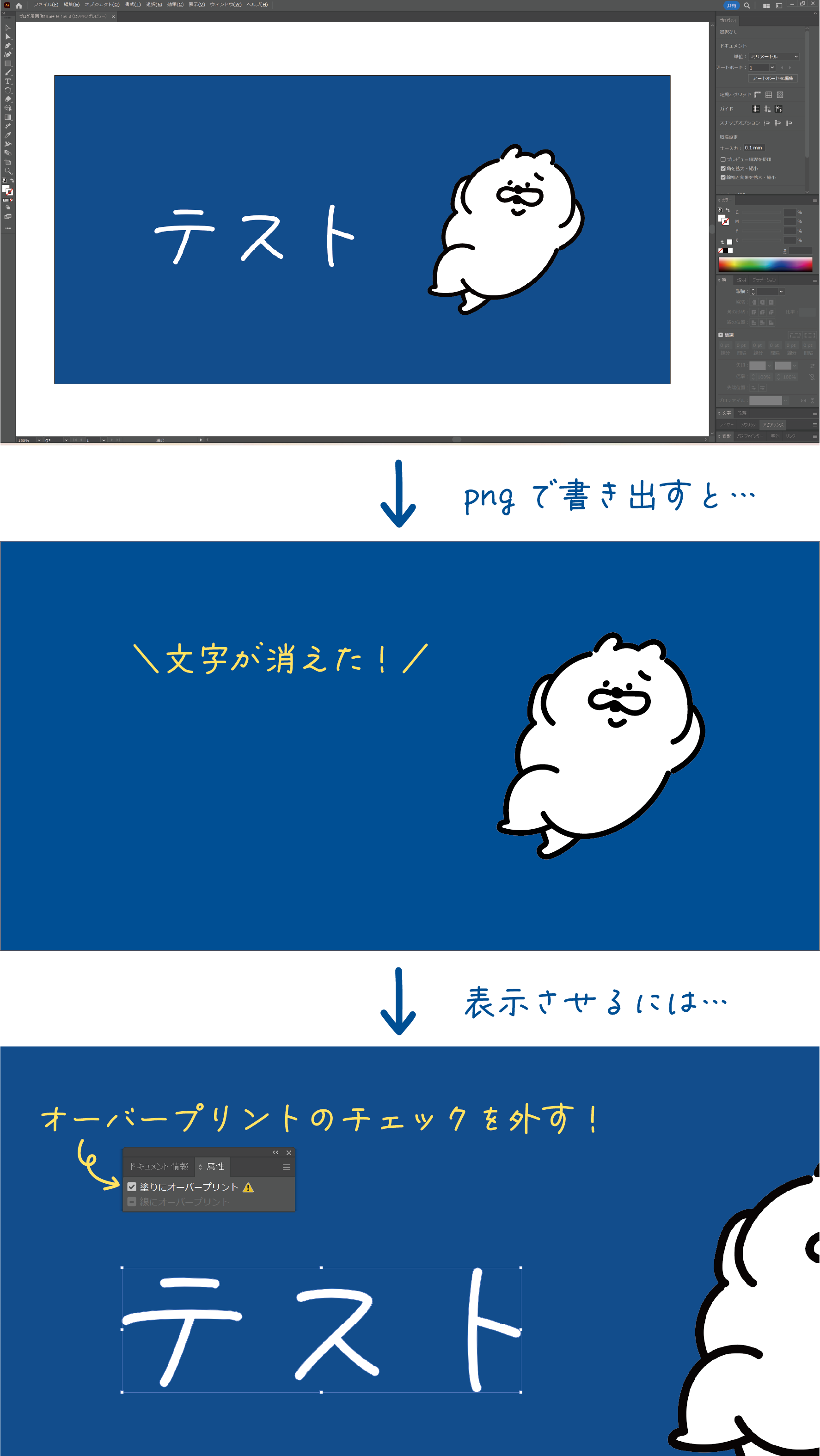 オーバープリント
