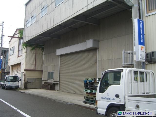 倉庫 兵庫県神戸市　長田区 一棟貸しクレーン2基付き倉庫　　駐車スペース付　　天井高い　　最寄り駅から徒歩約15分
