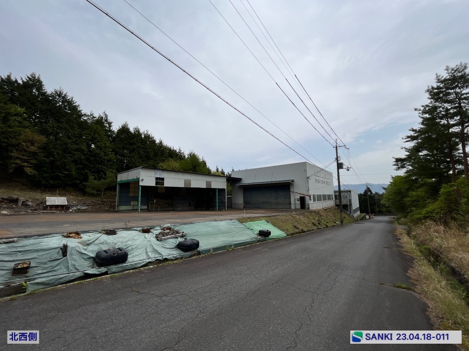 ホイストクレーン付平家建工場　新名神...