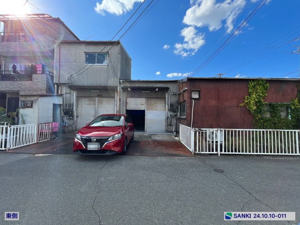 小規模平家建倉庫！JR福知山線「塚口...