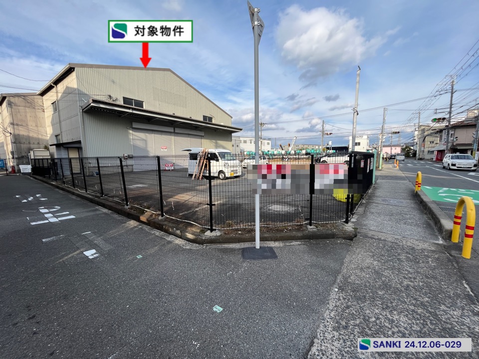 倉庫 大阪府摂津市 延べ面積555坪の2階建倉庫事務所物件です！駐車スペース12台分付き