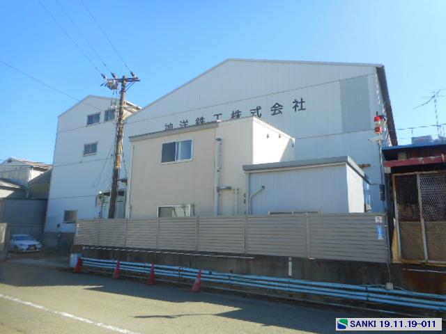 工場・事務所 兵庫県神戸市　兵庫区 天井高11mの大空間工場　クレーン・事務所あり　最寄り駅徒歩圏内の立地