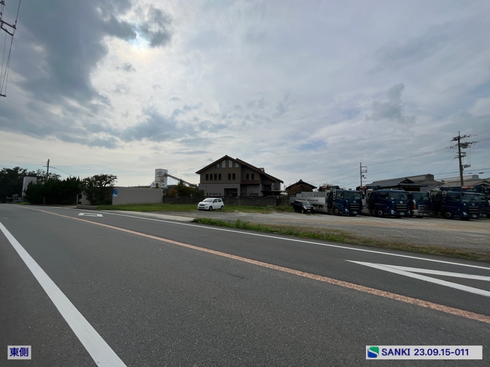 貸土地 兵庫県加東市 ４７0坪の貸土地  中国自動車道滝野社インターまで近く  車両置場、資材置場として