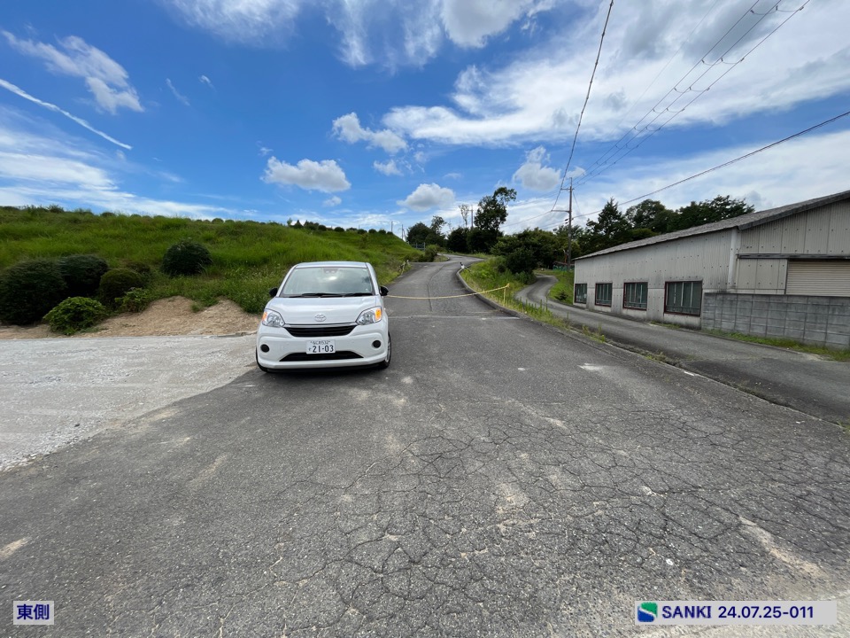 貸土地 兵庫県三田市 舞鶴若狭自動車道三田西インターまで4kmの立地　市街化調整区域内にある約1500坪の貸土地